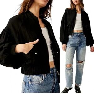 Free People's On Pointe bomber jacket